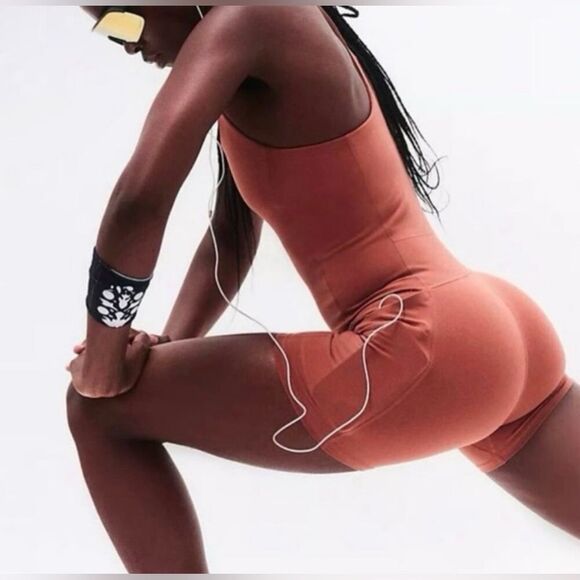 NWOT Free People Movement Never Better Runsie | Small | Sienna - Picture 4 of 11